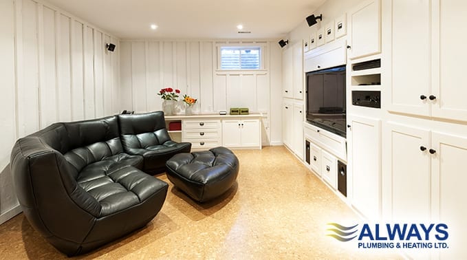 Top 5 Ways to Heat Your Finished Basement Image