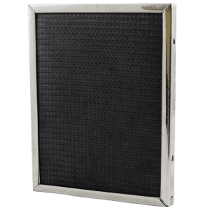 Reusable washable furnace air filter.