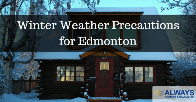 Winter Weather Precautions for Edmonton Homes